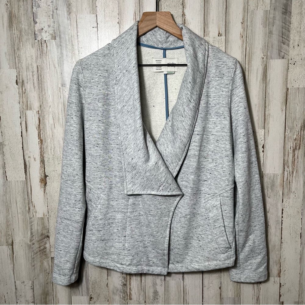 Anthropologie Saturday‎ Sunday Lake Ridge Jacket Waterfall Cardigan Womens Small
